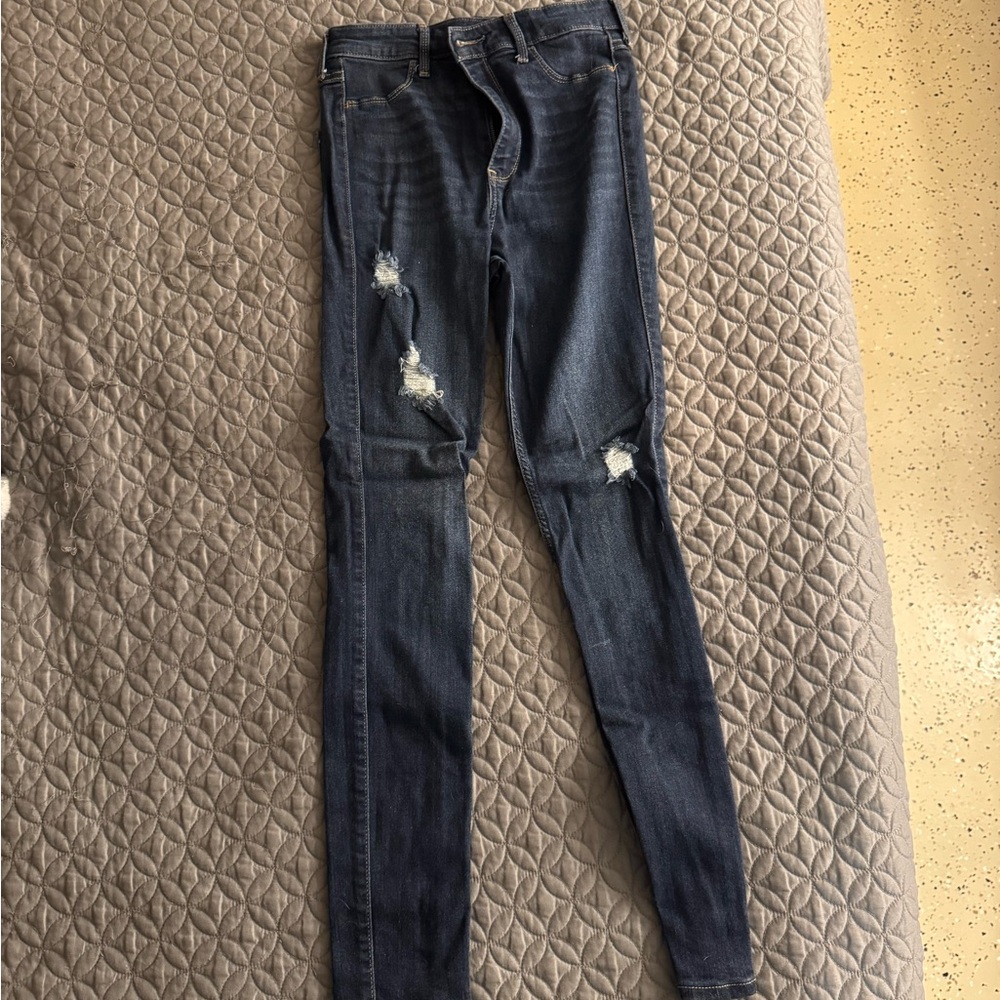 Hollister Distressed Skinny Jeans